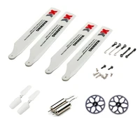 xk k110 k110s rc helicopter crash pack main blade tail blade tail motor gear screws replacement parts accessories