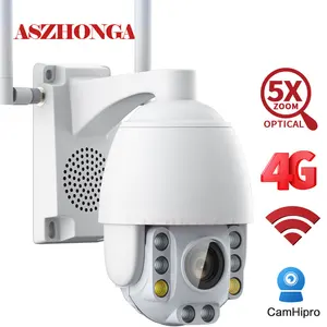 Беспроводная IP-камера видеонаблюдения с поддержкой Wi-Fi, с 5-кратным оптическим зумом