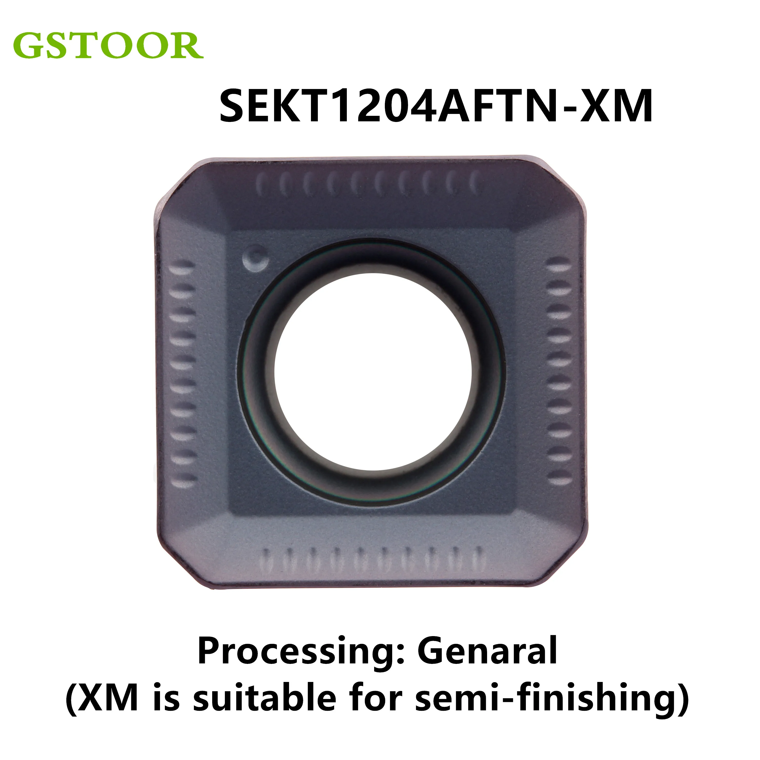 10 шт. SEKT1204AFTN XM GMH25 Токарные инструменты для фрезерования с ЧПУ токарные режущие