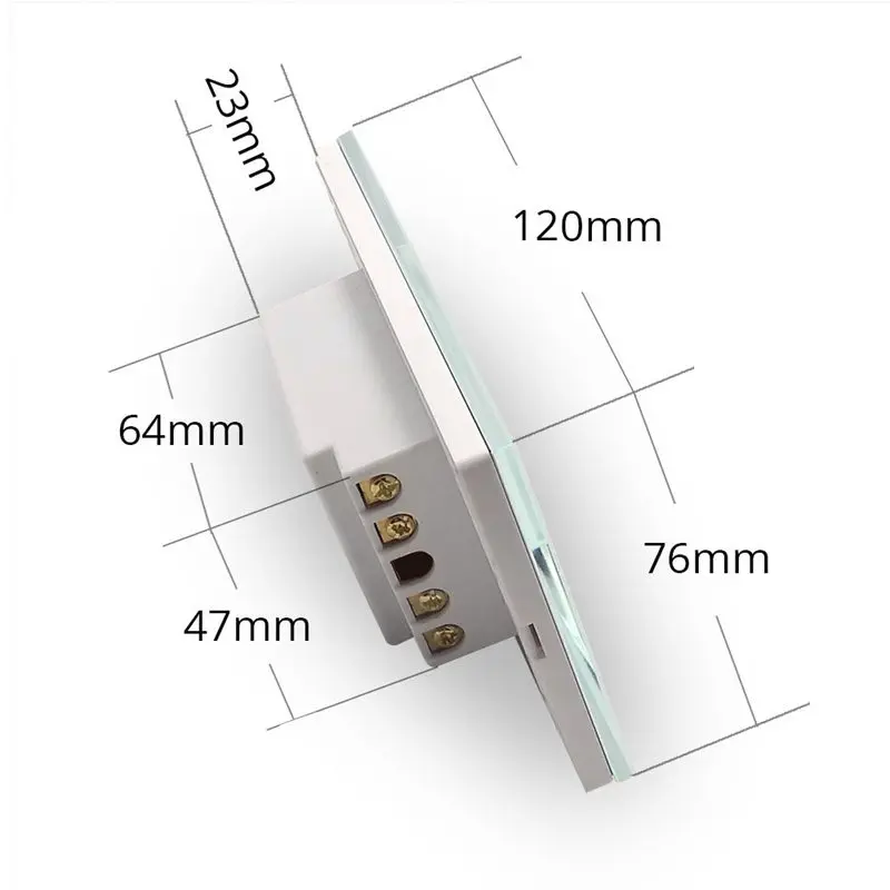 Умный переключатель водонагревателя Wi-Fi переключатели для котла Alexa Google Home Voice US