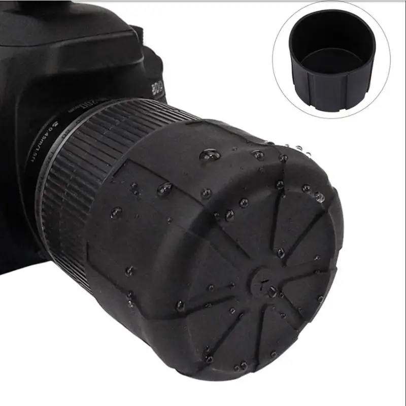 

Силиконовая Защитная крышка для объектива для DSLR Универсальная крышка для камеры Canon Nikon Sony Olypums Fuji Lumix защита от пыли