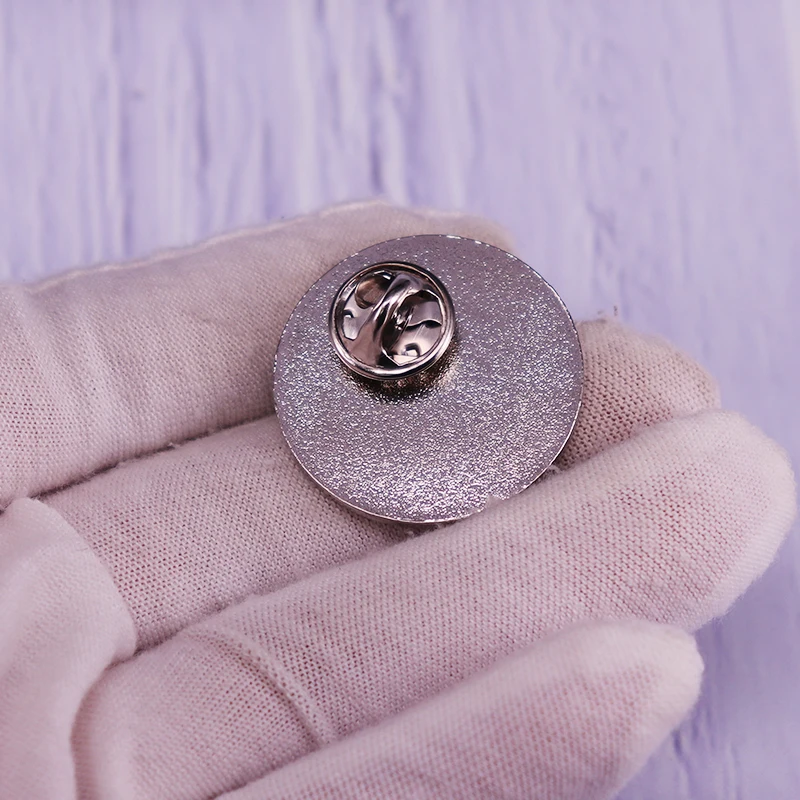 Брошь-значок на булавке в виде грязного Жнеца