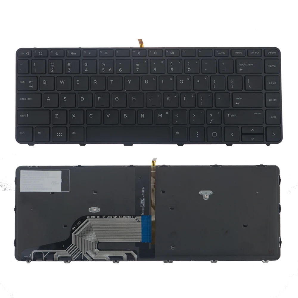 Новая клавиатура с американской подсветкой для ноутбука HP Probook 430 G3 G4 440 445 935425 001