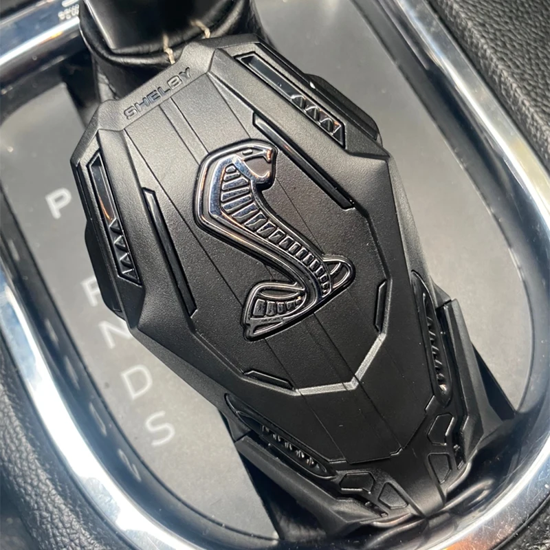 Новый защитный чехол для автомобильного ключа с ядовитым лезвием 15-17 Ford Mustang Shelby