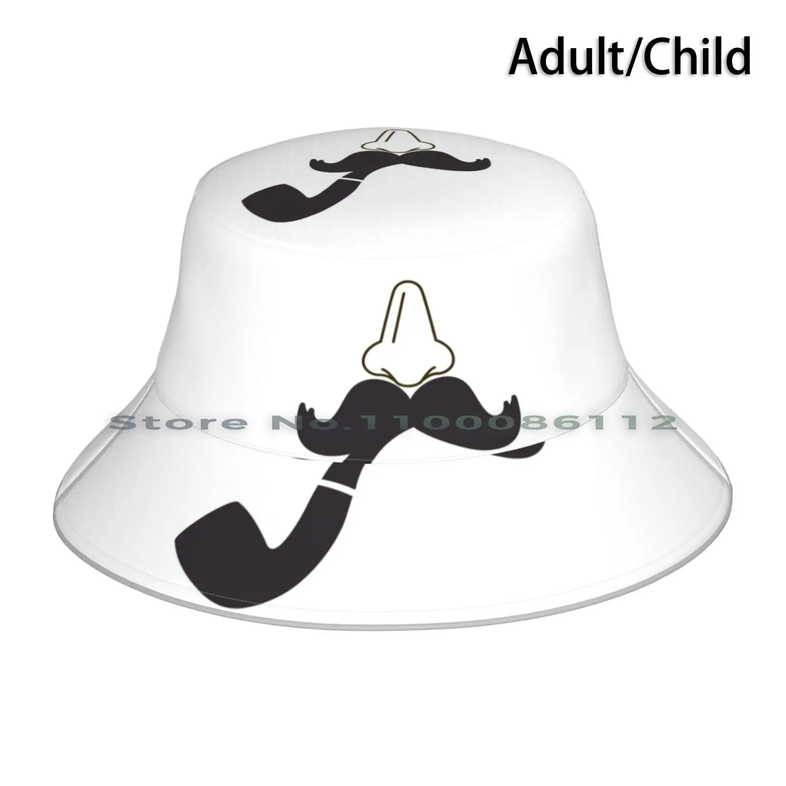 

Smoking A Pipe Bucket Hat Sun Cap Funny Humor Social Distancing Quarantine Stay 6 Feet Away Smoking A Pipe Foldable Outdoor