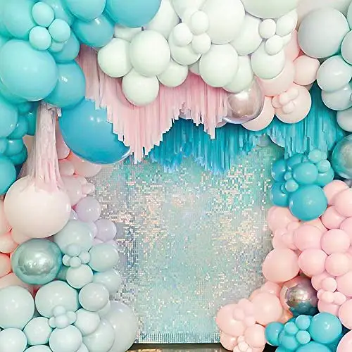 Decoraci&oacute;n Para fiesta de cumplea&ntilde;os, Kit de arco de guirnalda de globos rosa Macaron, globos de l&aacute;tex de oro rosa, boda, Baby Shower, Feliz A&ntilde;o Nuevo 2022-2