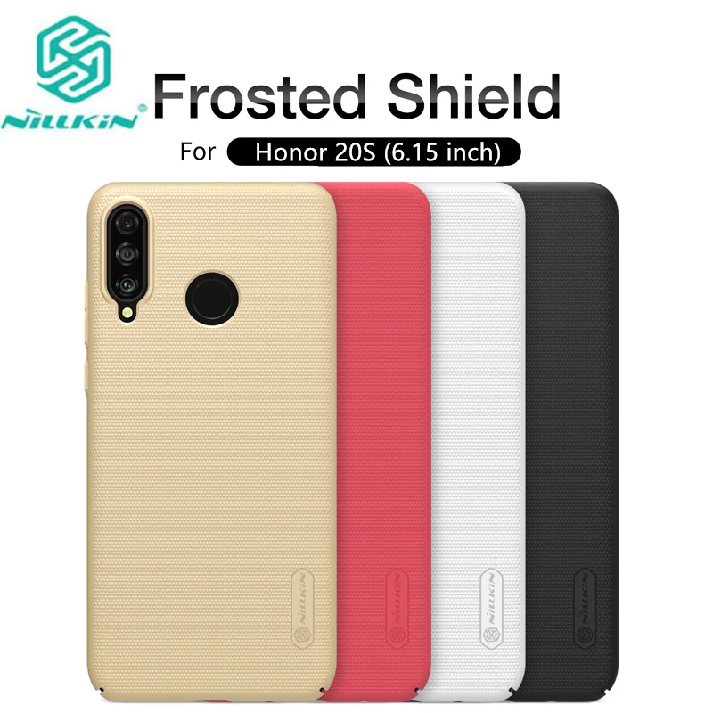 Матовый чехол NILLKIN для Huawei Honor 20 S 6 15 дюйма жесткая задняя крышка из поликарбоната