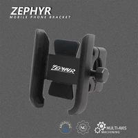 for kawasaki zephyr 1100 accessories cnc aluminum alloy motorcycle mobile phone bracket stand navigation holder