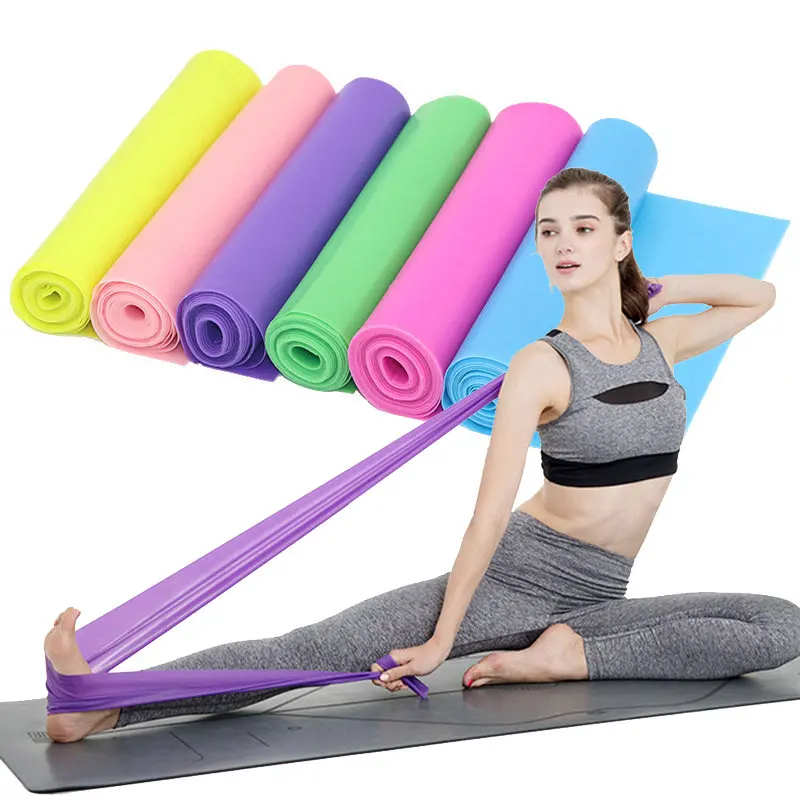 

Fitness Exercise Resistance Bands Rubber Yoga Elastic Band 150Cm Resistance Band Loop Rubber Loops For Gym Training