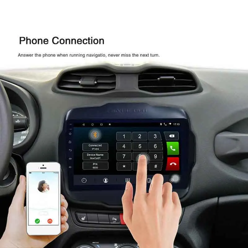 9 дюймов Android 1 четырехъядерный HD пресс Sn автомобильный MP5 плеер Мультимедиа Радио