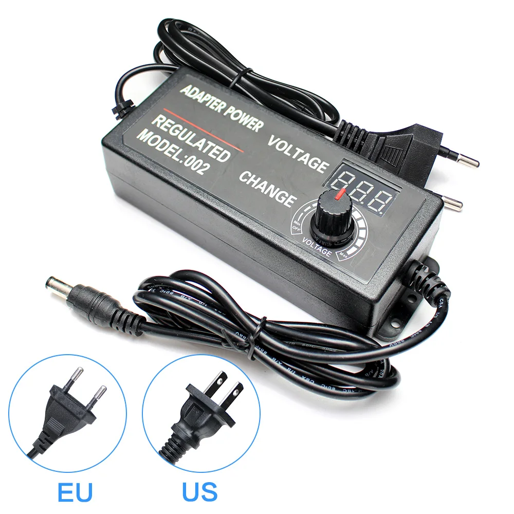Универсальный адаптер источника питания Регулируемый источник 110/220 В