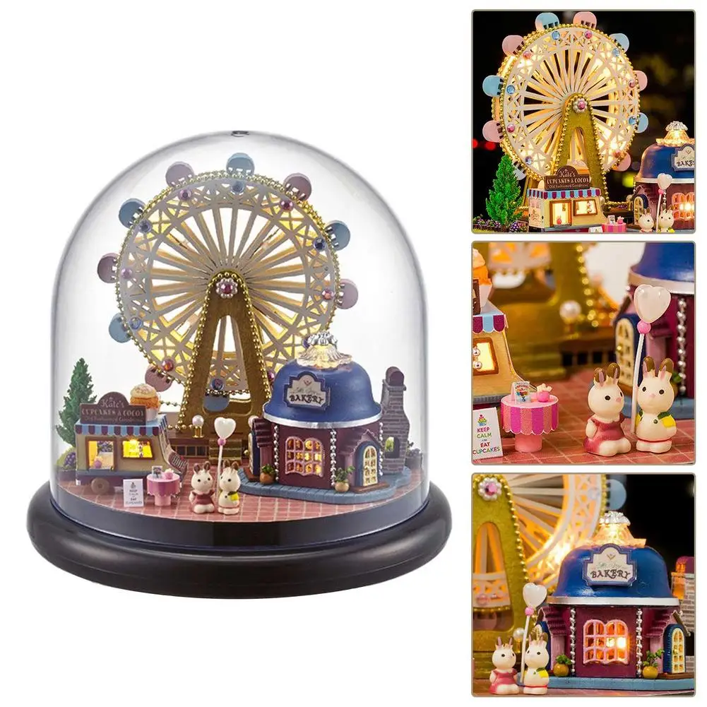 

Dollhouse Non-toxic Handmade Miniature Jigsaw Puzzle Decoration
