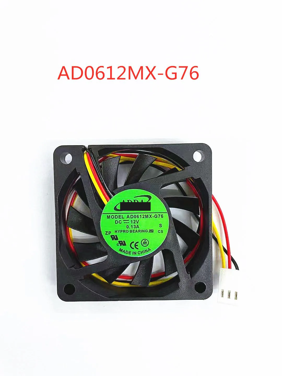 Для ADDA AD0612MX G76 Вентилятор охлаждения сервера DC 12V 0.13A 60x60x10 мм 3 проводной|Пульты ДУ|