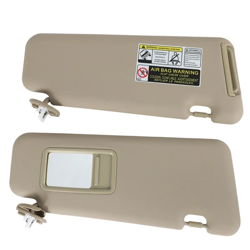 Пара левая и правая боковая лампа для Toyota Highlander 2008-2013 с лампой макияжа 74320-48500 -