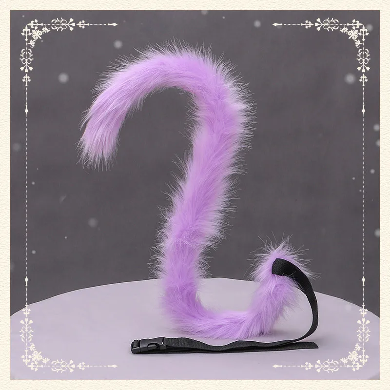 Ручной работы моделирование удлиненного плюша в стиле Тигр и пантера Кот Волк с