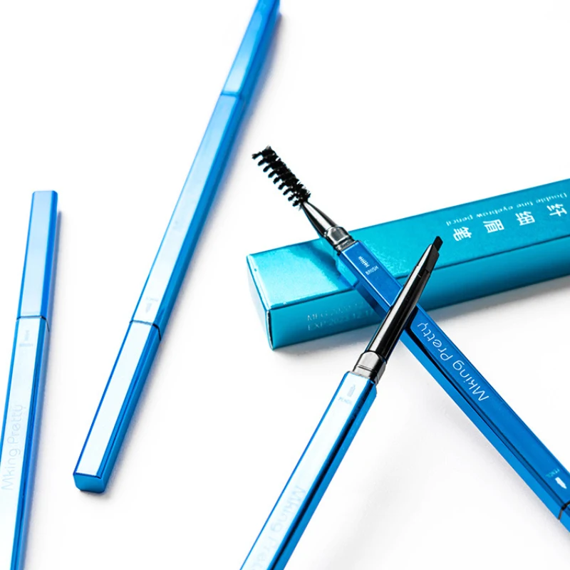 Superfine Eyebrow Pencil Natural Long-lasting Waterproof And Sweat-proof Automatic Eye Brow Pen Makeup Cosmetics TSLM1 | Красота и