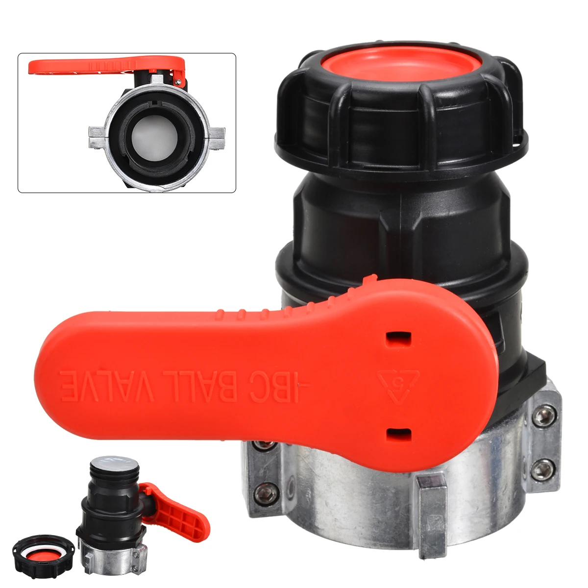 

1pc Tank Adapter S75*6 S60*6 Coarse Thread Drain Container Tank Valve Faucet Adapter Garden Irrigation Pipe Connection Tools