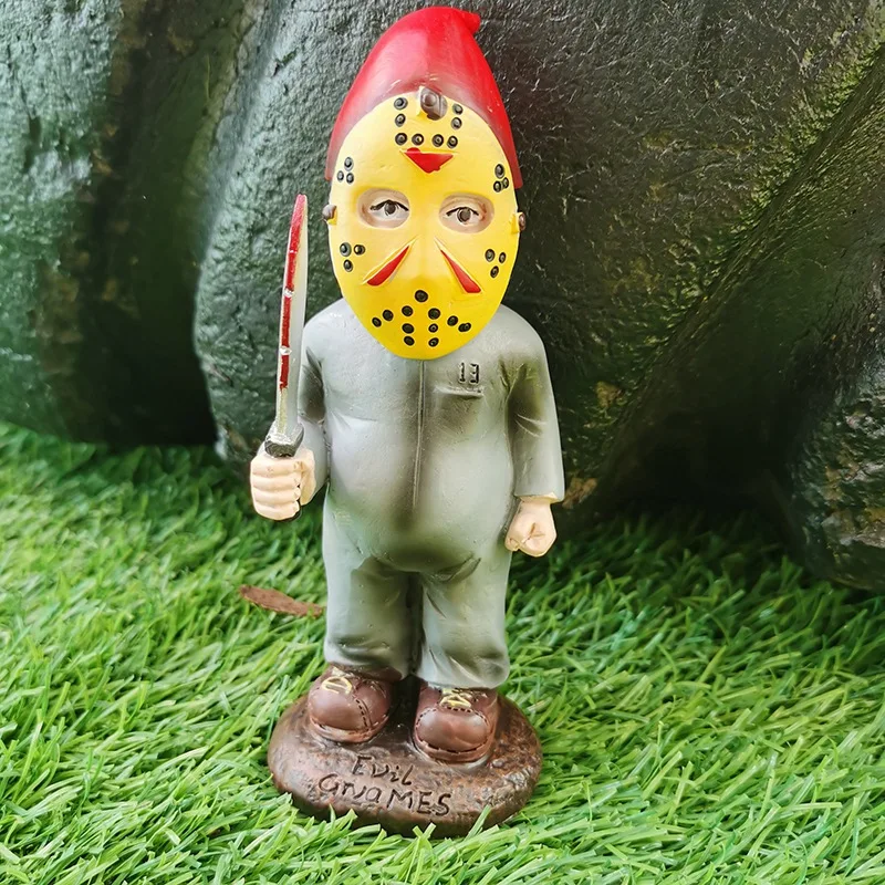 

Garden Gnome Interesting Dwarf Statue Indoors and Outdoors Ornaments Garden Elves Park Decorationand Desktop Crafts