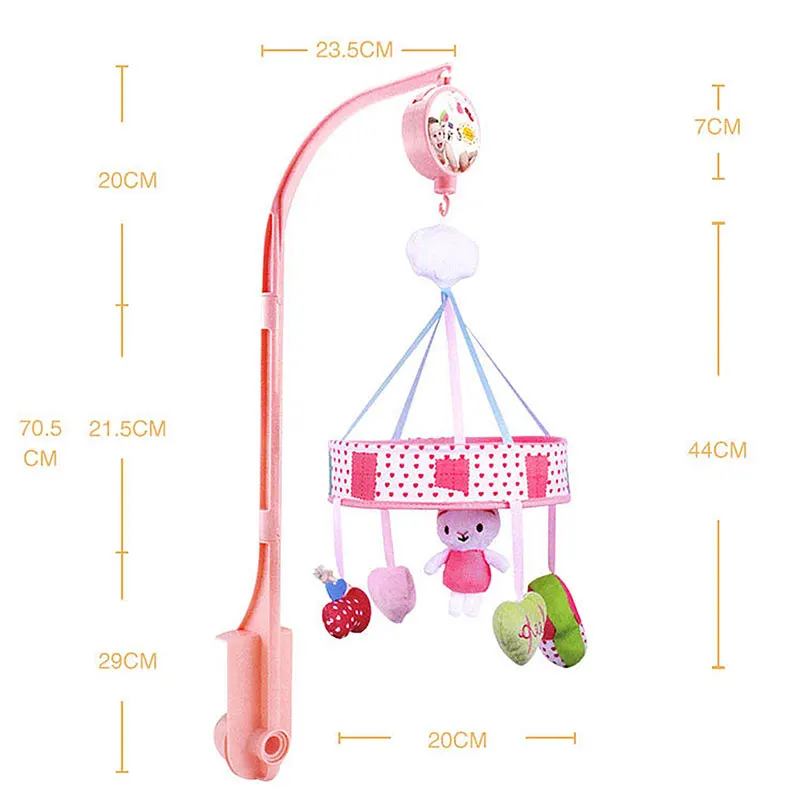 Детское постельное белье кроватка музыкальный мобильный подвесные вращающиеся