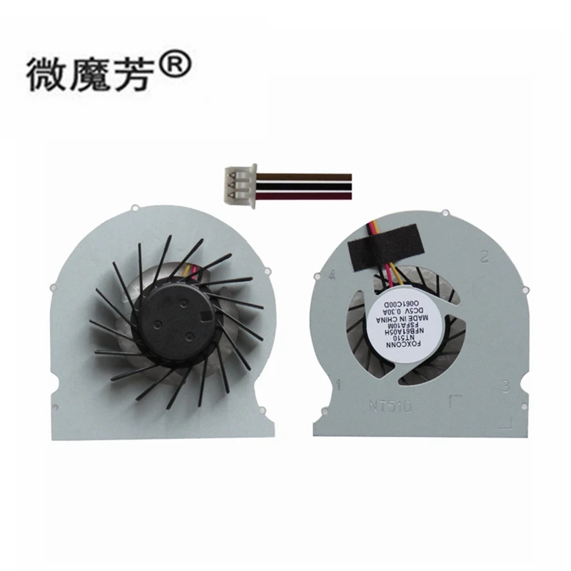 Новинка для FOXCONN NT510 NT410 NDT PCNT510 1 nT A3500 510 525 425 A3700 i1200 NT425 охлаждающий вентилятор