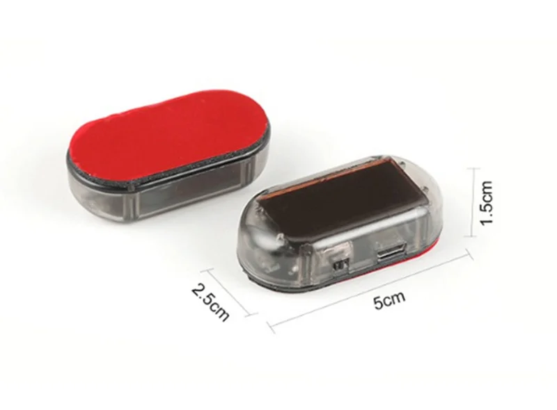 Автоматические аксессуары Car Solar Power Alarm Lamp 2019 для Peugeot RCZ 206 207 208 301 307 308 406 407 408 508 2008 3008 4008-6008.