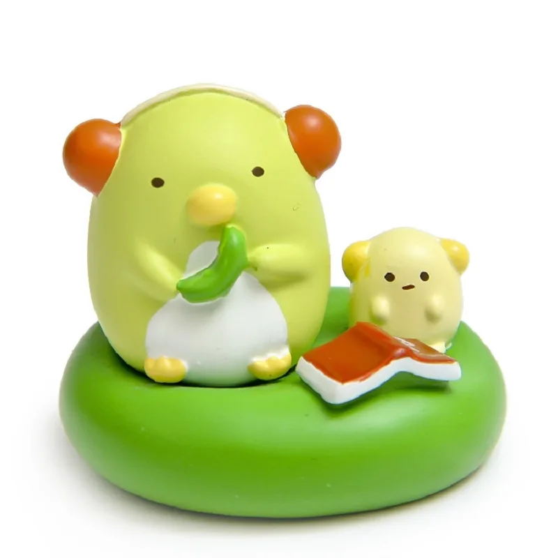 Zakka био кавайная Каппа чтение на купальные круги и насекомые ПВХ Фигурки игрушки