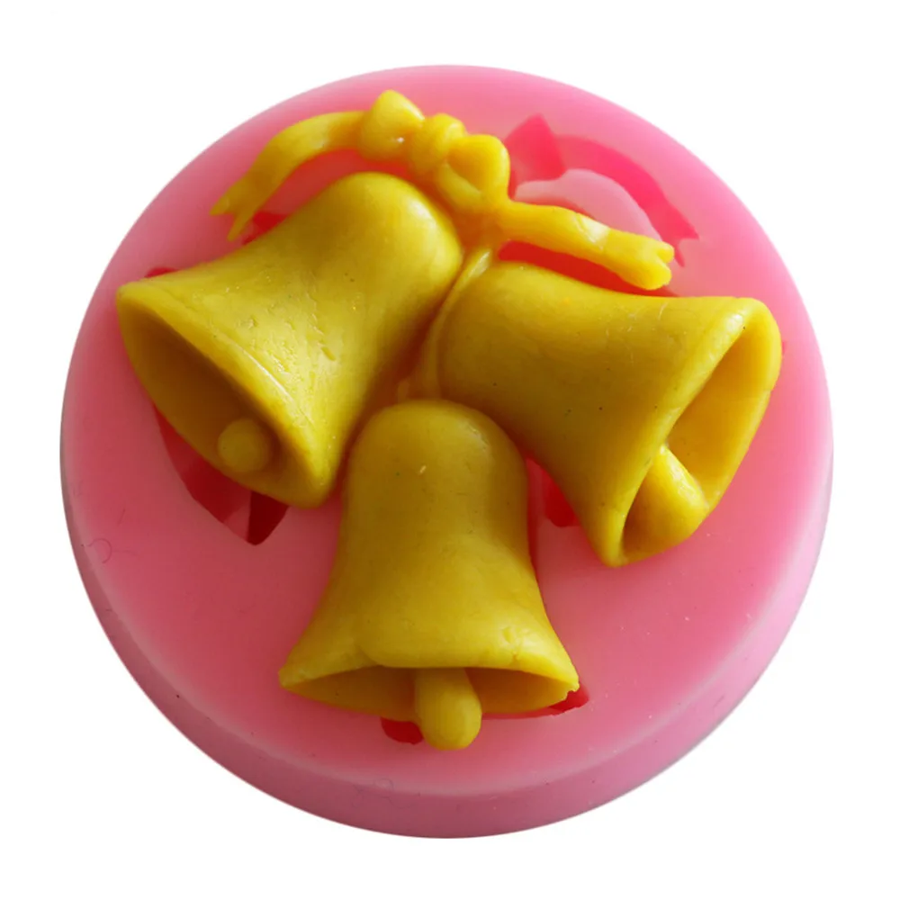 Силиконовая Рождественская елка Санта Клаус лося салазки формы шоколада для