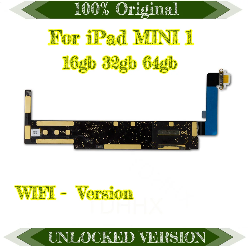 A1432 wifiVersion A1454 or A1455 Original unlock icloud for Ipad MINI 1 Motherboard for Ipad MINI 1 Logic boards with IOS System