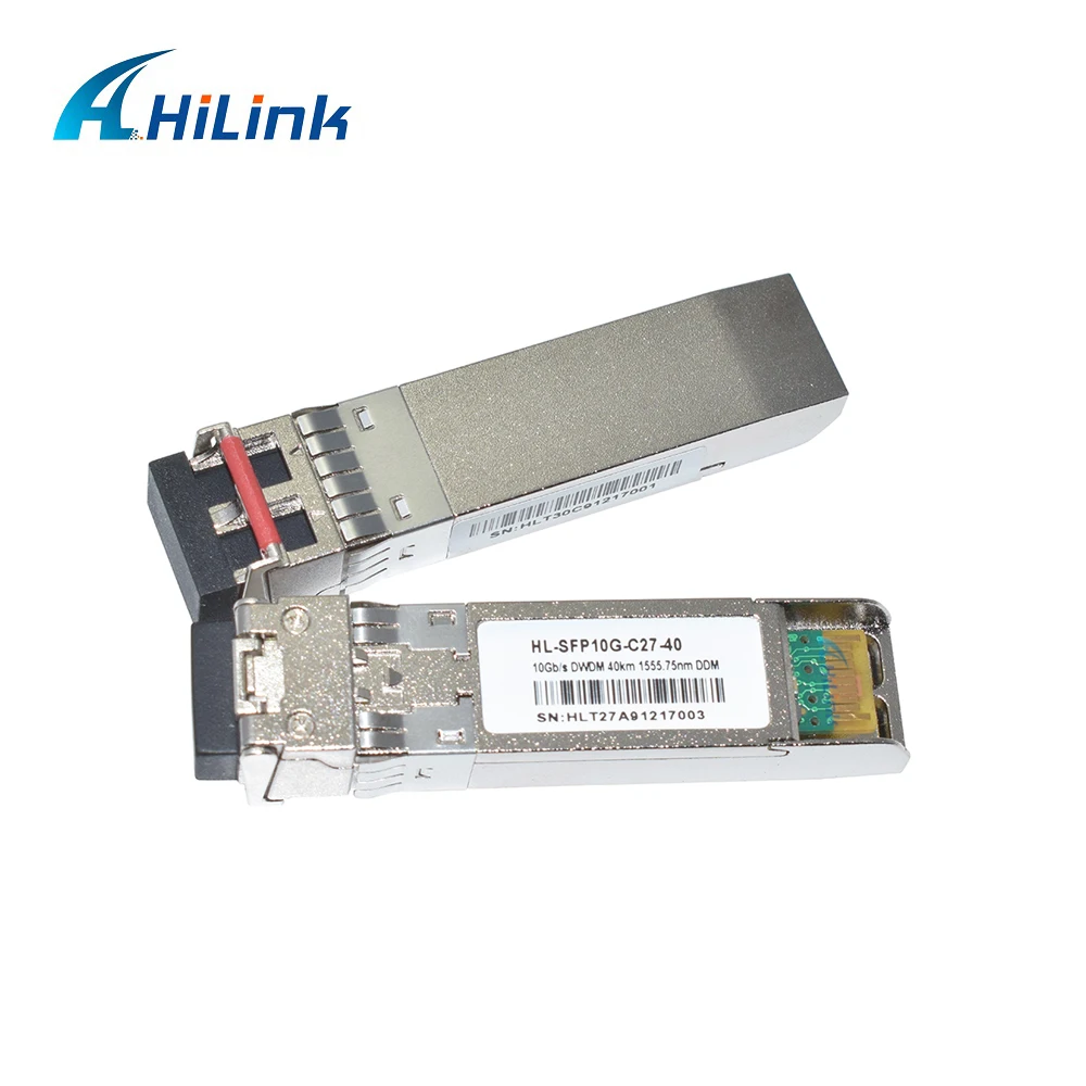 Mikrotik совместимый 10G DWDM SFP + C27 1555 75 нм 40 км DDM|Оптоволоконное оборудование| |