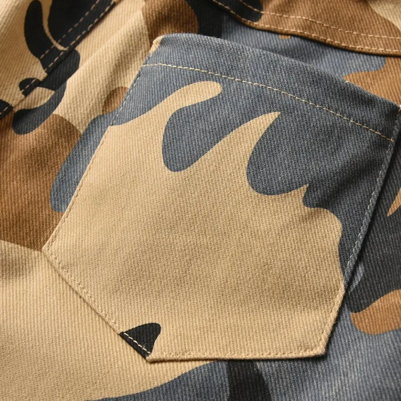 

2021 Children's Casual Pants Children's Shorts Summer Style Elastic Pants Boys Summer Camouflage Shorts 1-6Years