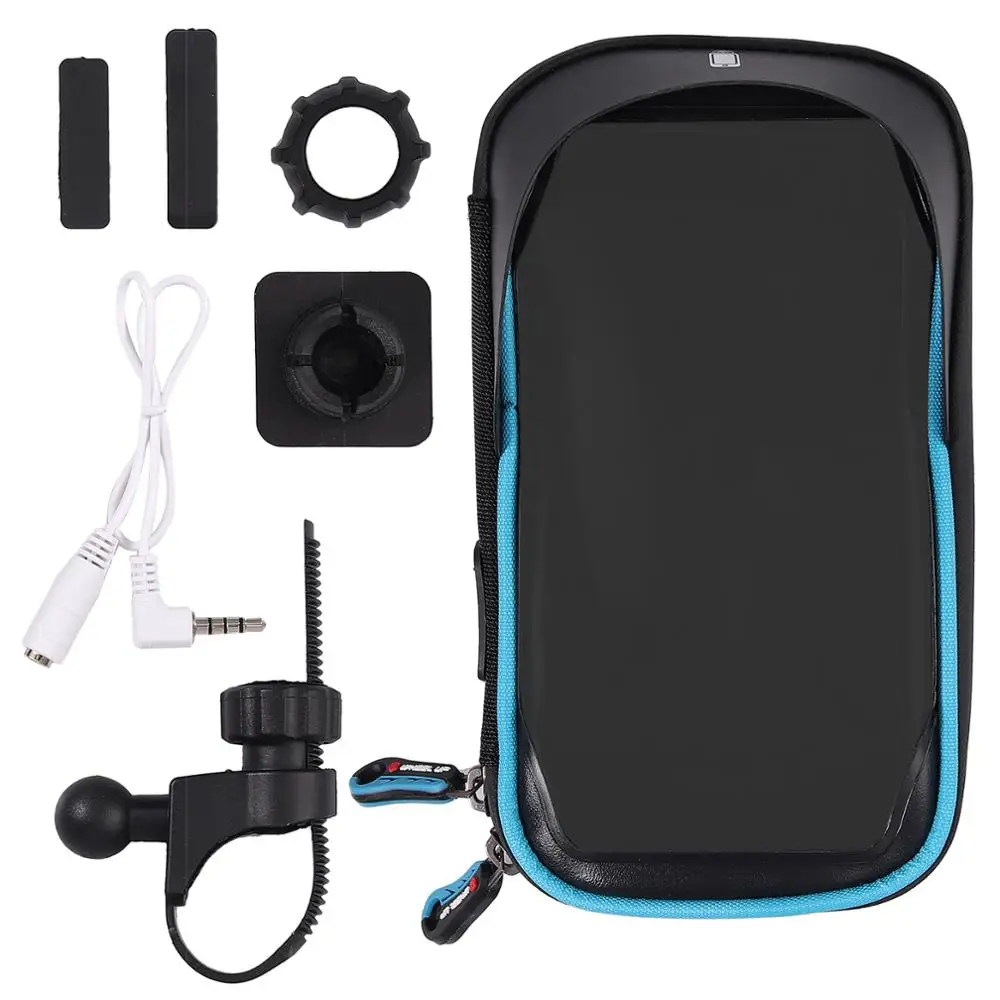 Универсальный держатель для смартфона jutech велосипедная мотоциклетная сумка