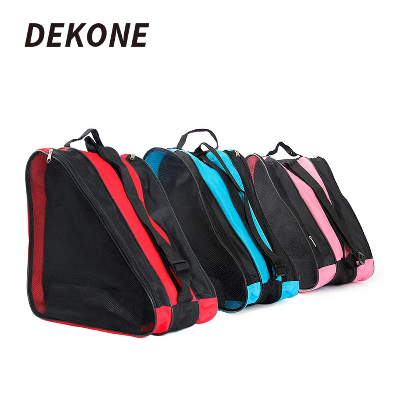 Украшения для коньков сумки переноски высококачественные красные синие катания