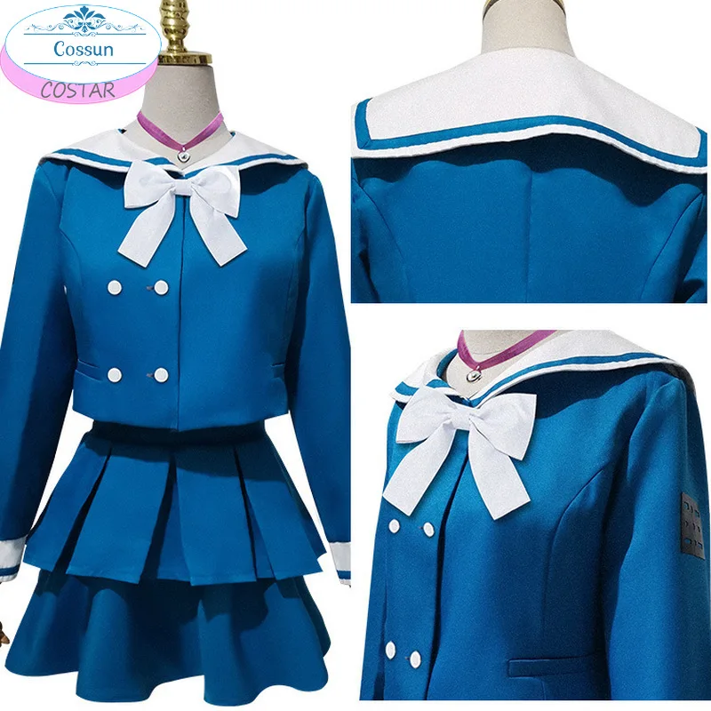 

COSTR Game Danganronpa V3 Chabashira Tenko Cosplay Costume Full Set Halloween Women Girls Skirt