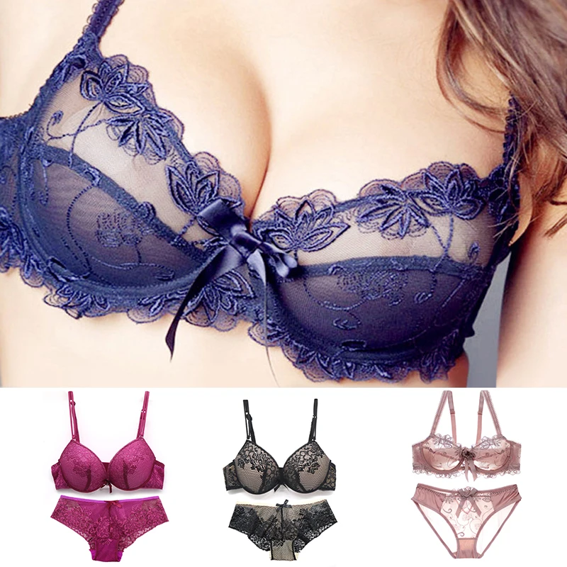 

Sexy Bra Set for Women Underwire Push Up Bra Bralette Brief Women Underwear Gather Bras for Woman Sexy Lingerie Bra Brassiere