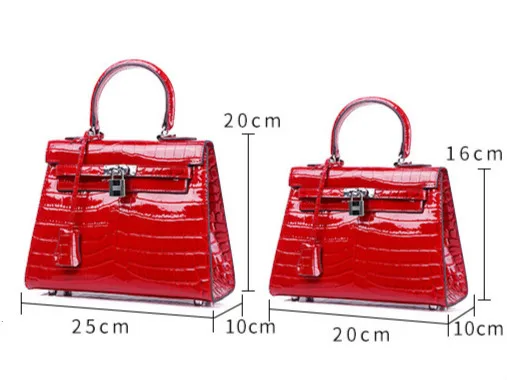 

Women's Crocodile Leather Women's Mini Fashion Wild 2020 New Messenger Shoulder Bag Luxury Bag