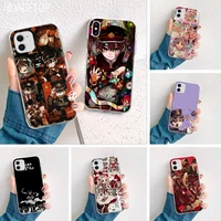 huagetop jibaku shounen hanako kun phone case hull for iphone 12 pro max 11 pro xs max 8 7 6 6s plus x 5s se 2020 xr cover