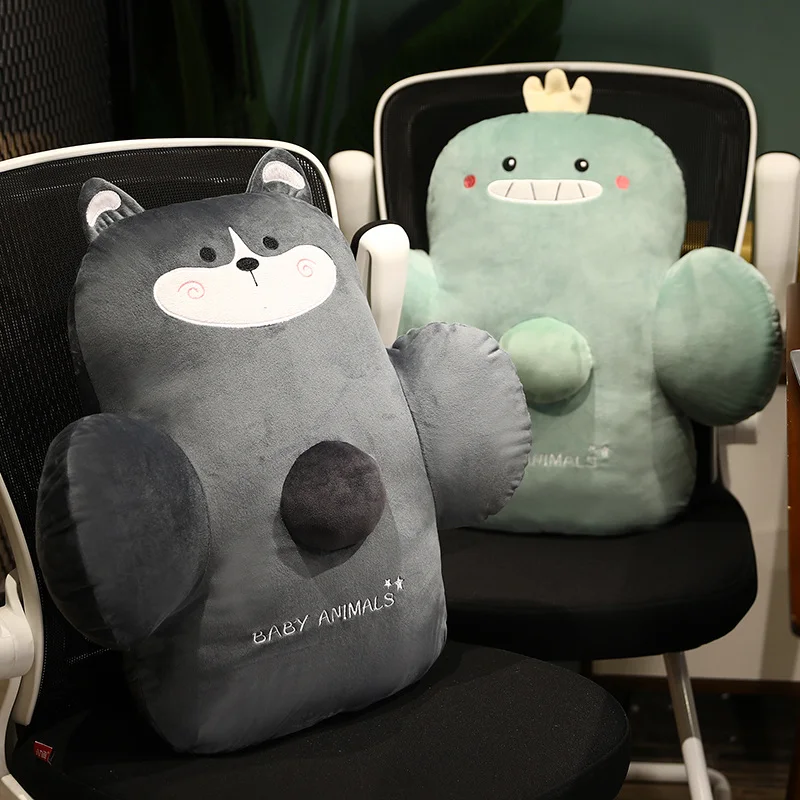 

Подушка плюшевая в виде животного, 48/60 см