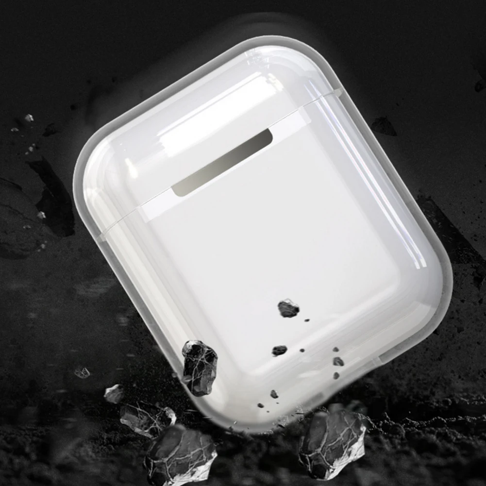 Кристальный силиконовый чехол для наушников для Apple AirPods Pro 2 1, мягкий ТПУ прозрачный чехол для зарядки гарнитуры, чехол для Air Pods 3
