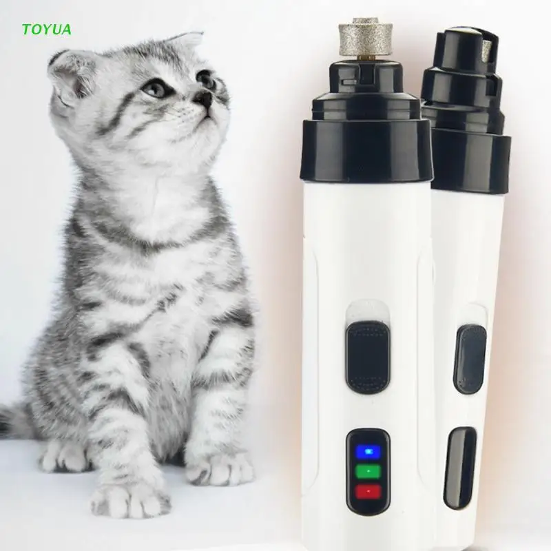 

1XCC Low Noise 2 Speed Dog Nail Grinder Grooming And Smoothing Small Medium Large Cat
