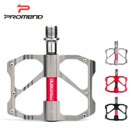 promend bicycle pedals mountain road bike pedals non slip ultra light aluminum alloy 3 bearing cycling pedal mtb accessories