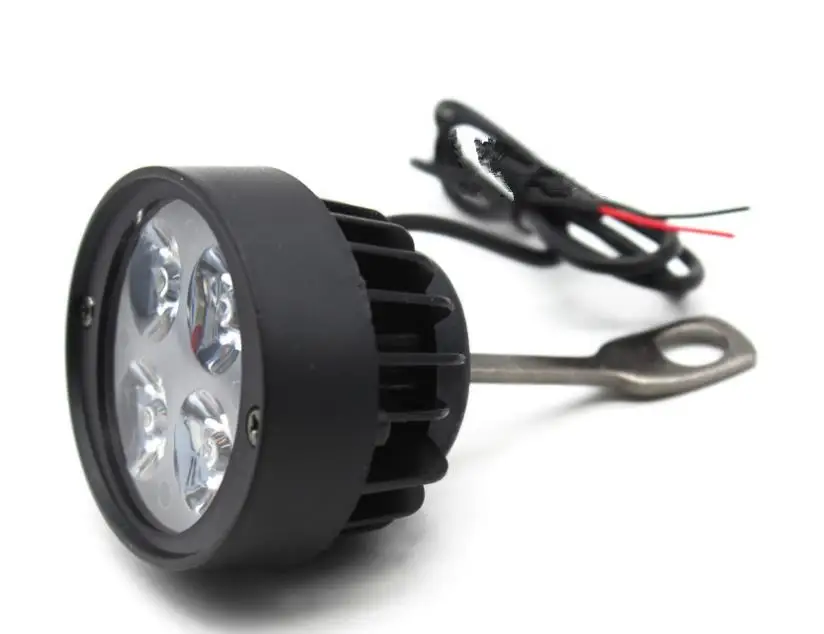 2 шт. светодиодная фара для мотоцикла 12 В лампа гоночного аксессуары