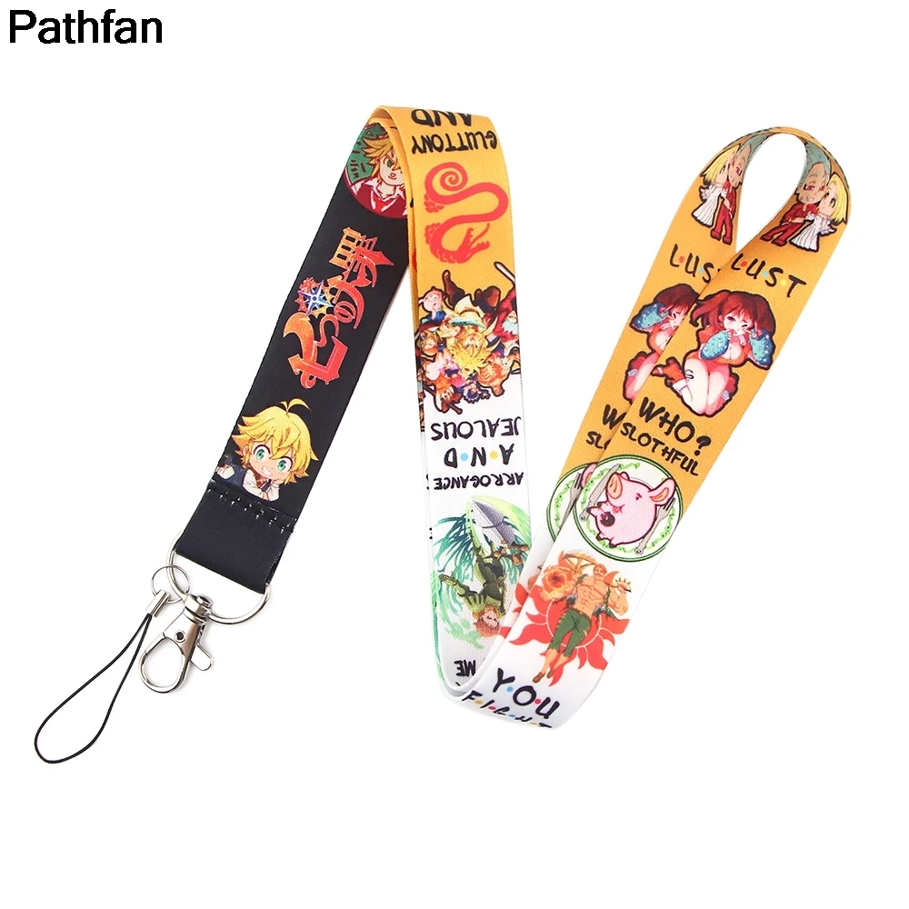 A4007 Patchfan аниме Kawaii ремешки ключи в мобильный телефон ремни карточка для ожерелья