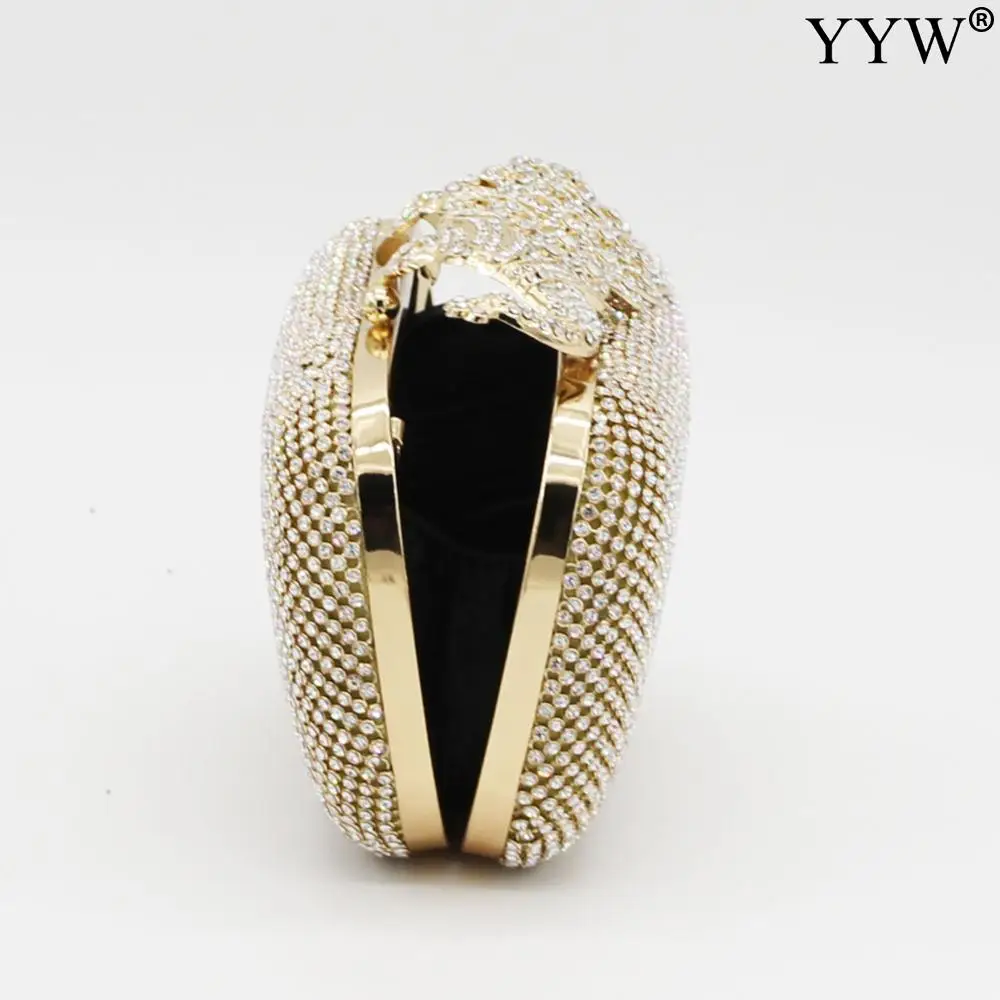 

Diamonds Evening Bags Luxury Gold Women's Clutch Bag Designer Clutch 2021 Bling Bags Party Purse Ladies Clutch bolsa feminina