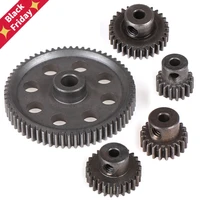 11184 metal diff main gear 64t 11181 motor pinion gears 21t truck 110 rc parts hsp brontosaurus himoto amax redcat exceed 94111