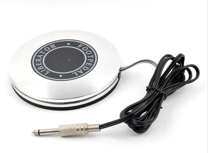 Ножная педаль для тату машинки блок питания аксессуары черный цвет|Блок