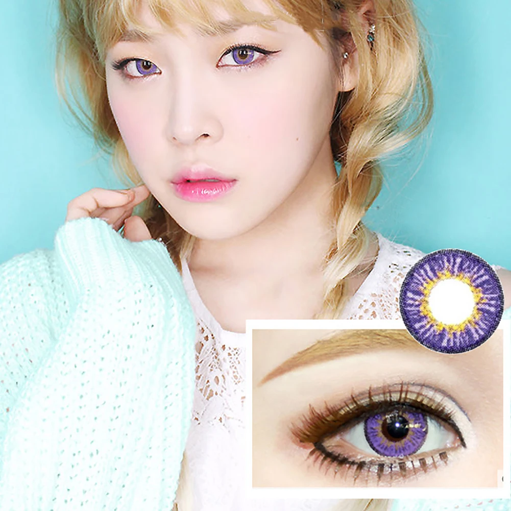 2 шт./1 пара многоцветные инструменты для макияжа глаз косплей большие глаза