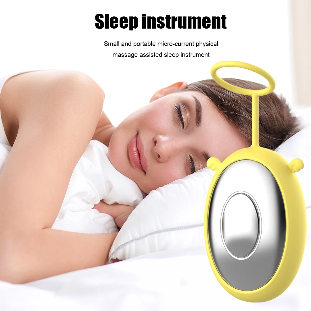 

Portable Deep Sleep Improvement Holding USB Charging Massager Relax Instrument Holding Pressure Relief Fast Sleep Hypnosis