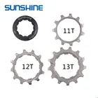 Кассета SUNSINE Bicycel Cog для горного и шоссейного велосипеда 8 9 10 11 12 Скоростей 11T 12T 13T маховик детали Звездочка 11 в Cogs
