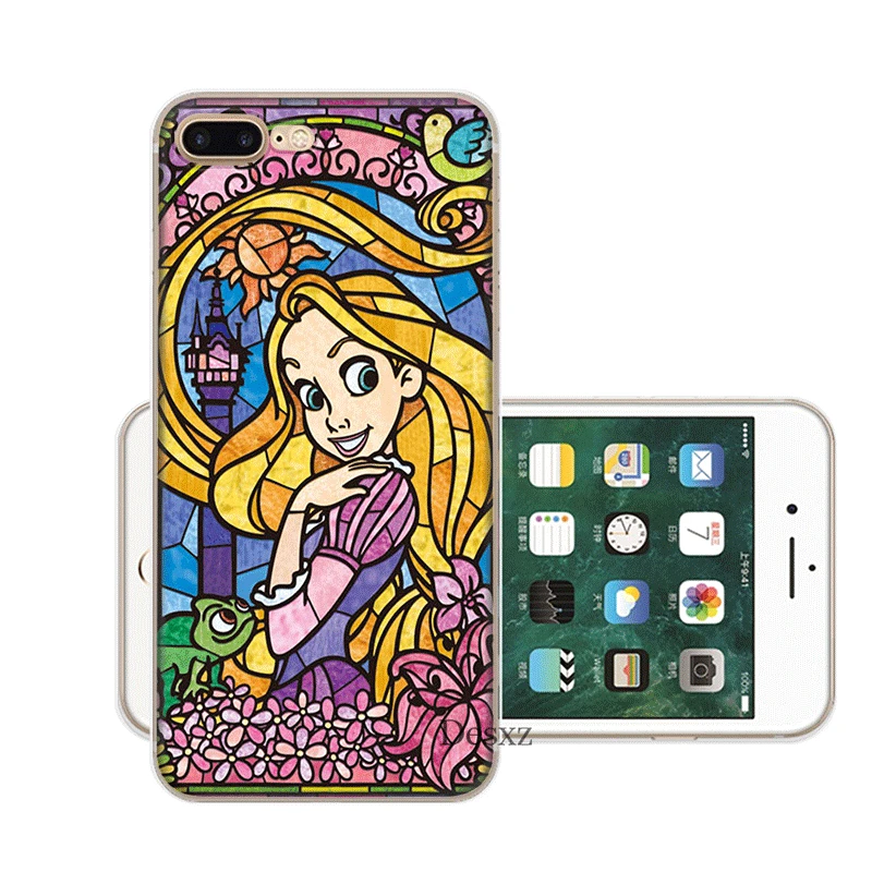 Чехол для мобильного телефона iPhone 5 5S SE 6 6S 7 8 Plus X XR XS Max Жесткий Пух Сказочная