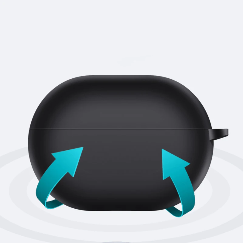 Силиконовый чехол для Huawei Freebuds Pro чехлы разноцветные защитные нежные аксессуары